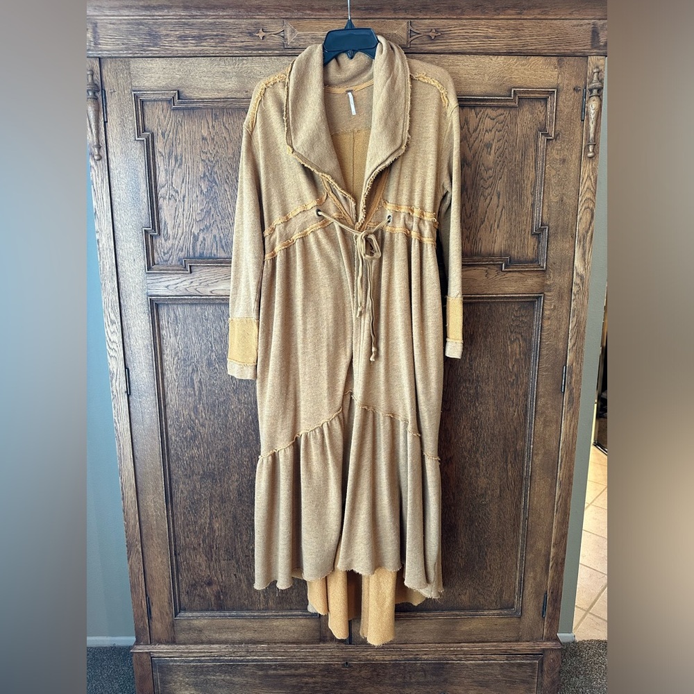 Cute Free People Duster / Long Cardigan